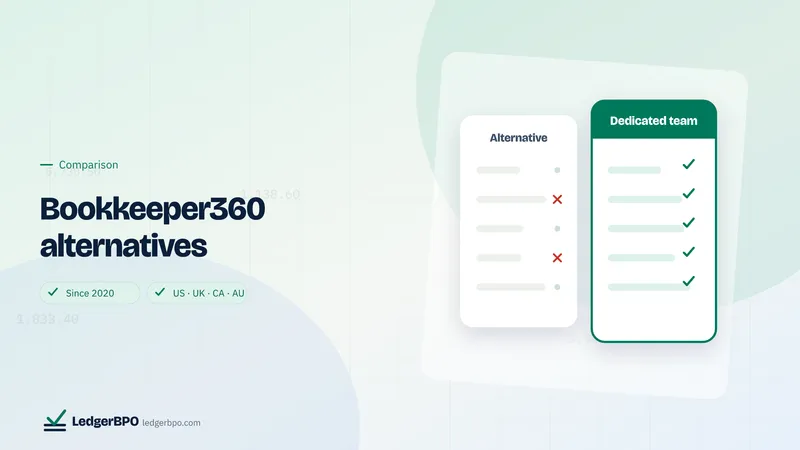 Bookkeeper360 alternatives: LedgerBPO preview card