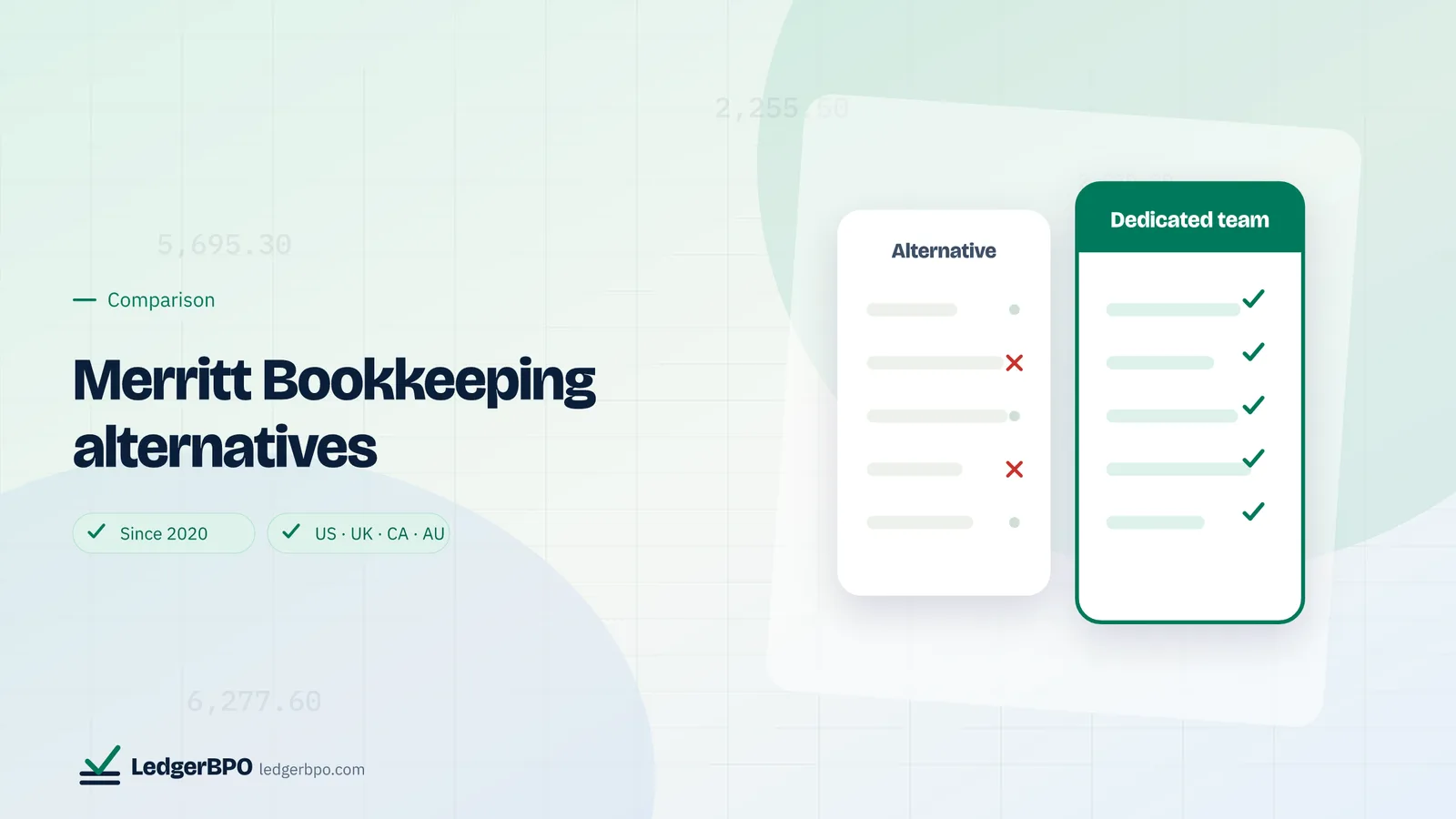 Merritt Bookkeeping alternatives: LedgerBPO cover graphic