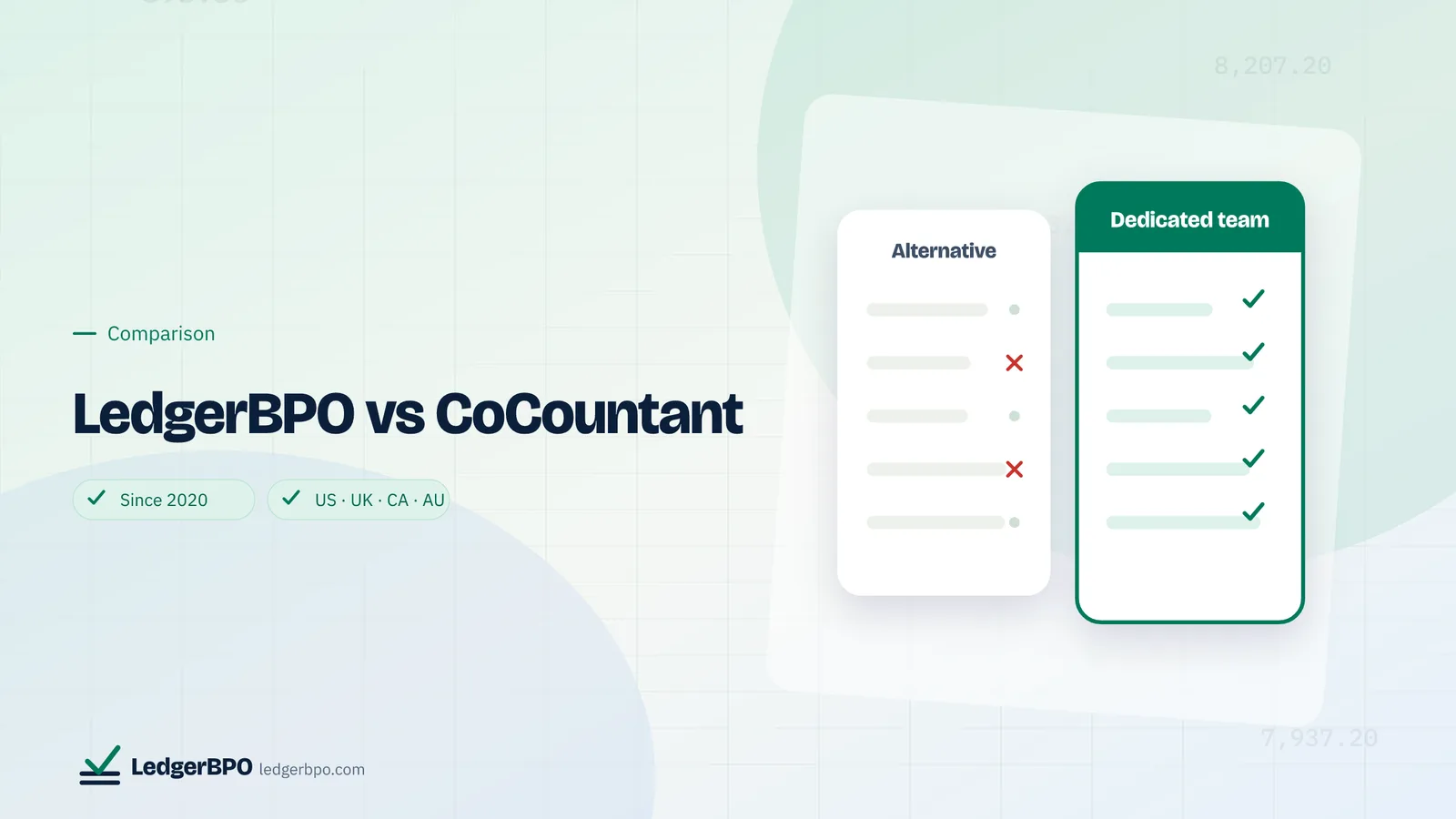 LedgerBPO vs CoCountant: LedgerBPO cover graphic