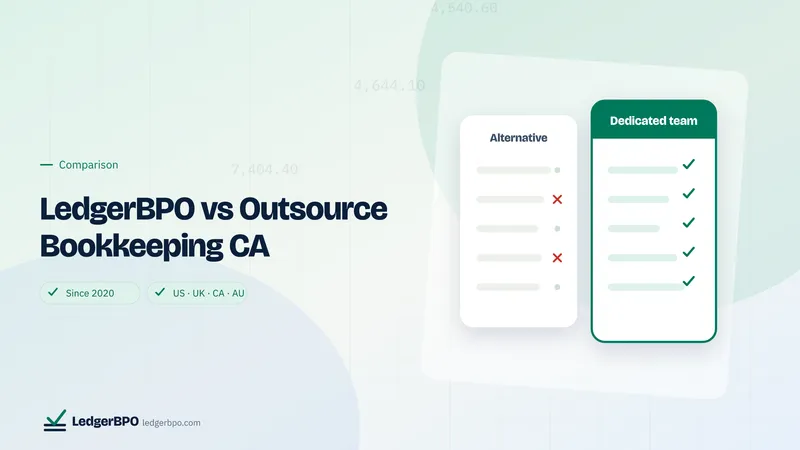 LedgerBPO vs Outsource Bookkeeping CA: LedgerBPO cover graphic
