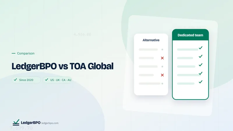 LedgerBPO vs TOA Global: LedgerBPO cover graphic