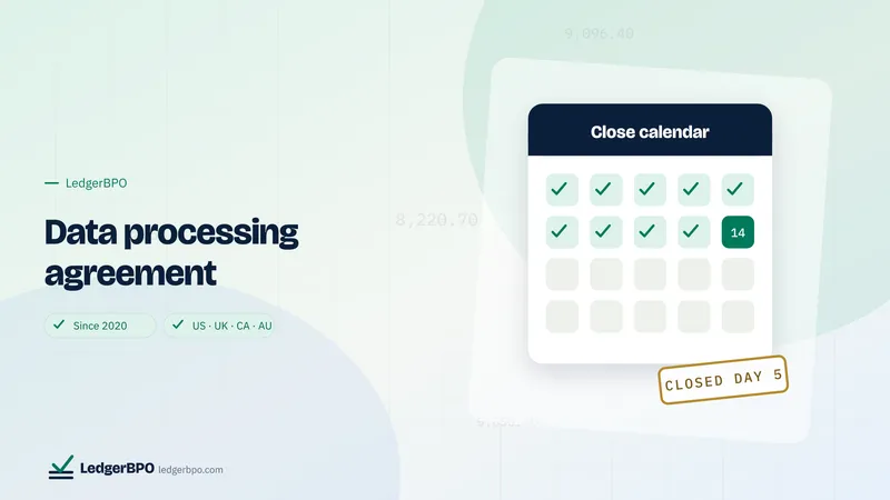 Data processing agreement: LedgerBPO preview card