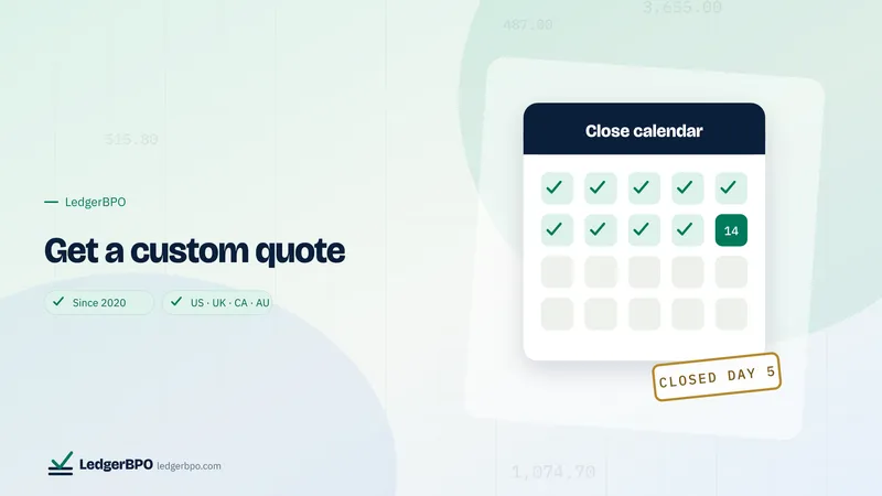 Get a custom quote: LedgerBPO preview card