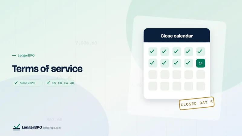Terms of service: LedgerBPO preview card